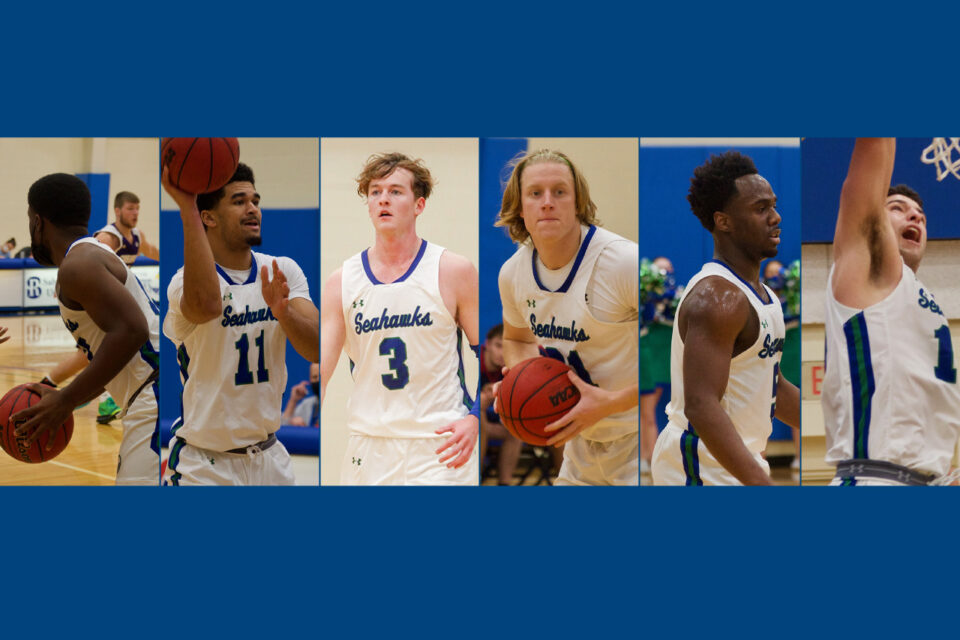 Six men's basketball players named to NABC Honors Court